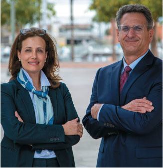 dina aryan-zahlan and tony gioiello