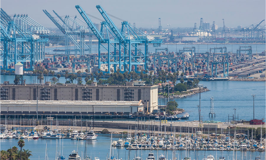 port slowdowns could impact the national