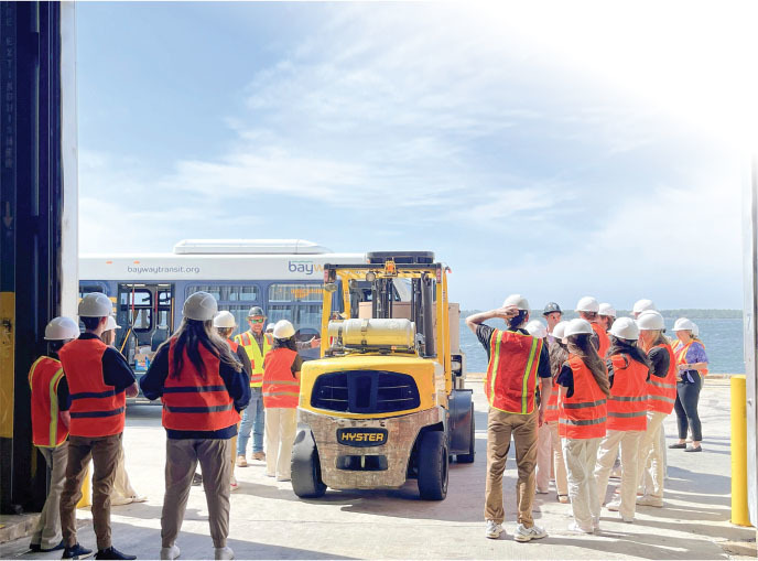 port panama city is reaching out to students of all ages