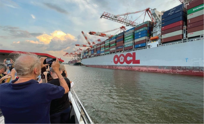 the port infrastructure tour is an important revenue generating