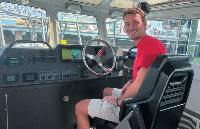 summer 2025 interns port activity day with ozinga